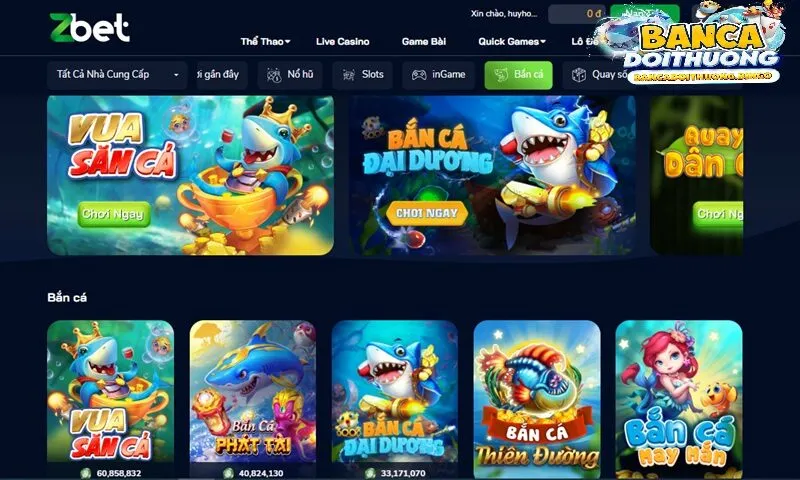 Giới thiệu tổng quan về Bắn cá zbet